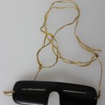 Baleen Snow Goggles by A.A. possibly from Cape Dorset