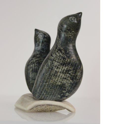 Sitting Birds by Agak from repulse Bay/Naujaat