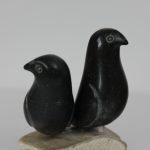 Sitting Birds by Agak from Repulse Bay/Naujaat