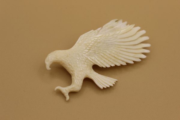 Ivory Pin/Brooch by Paul Maliki from repulse Bay/Naujaat