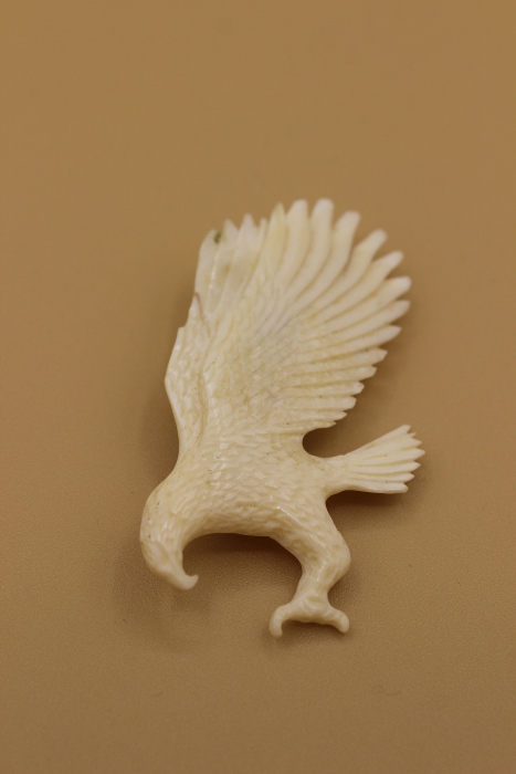 Ivory Pin/Brooch by Paul Maliki from repulse Bay/Naujaat