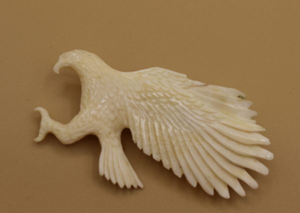 Ivory Pin/Brooch by Paul Maliki from repulse Bay/Naujaat