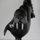 Diving Walrus by Kelly Etidloie from Cape Dorset / Kinngait