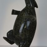 Dancing Rabbit by Pitseolak Qimirpik from Cape Dorset / Kinngait