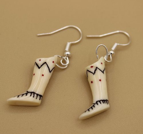 vory Kamik Earrings by Isabelle Kridluar from Repulse Bay/Naujaat