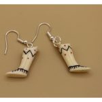 vory Kamik Earrings by Isabelle Kridluar from Repulse Bay/Naujaat