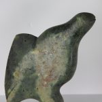 Bird attributed to Latcholassie Akesuk from Cape Dorset - Kinngait