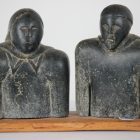 Male and Female Torso by unknown , possibly from Povungnituk