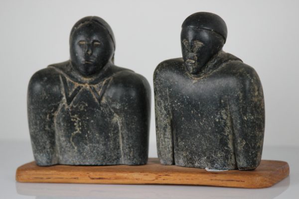 Male and Female Torso by unknown , possibly from Povungnituk