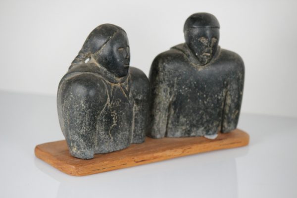Male and Female Torso by unknown , possibly from Povungnituk