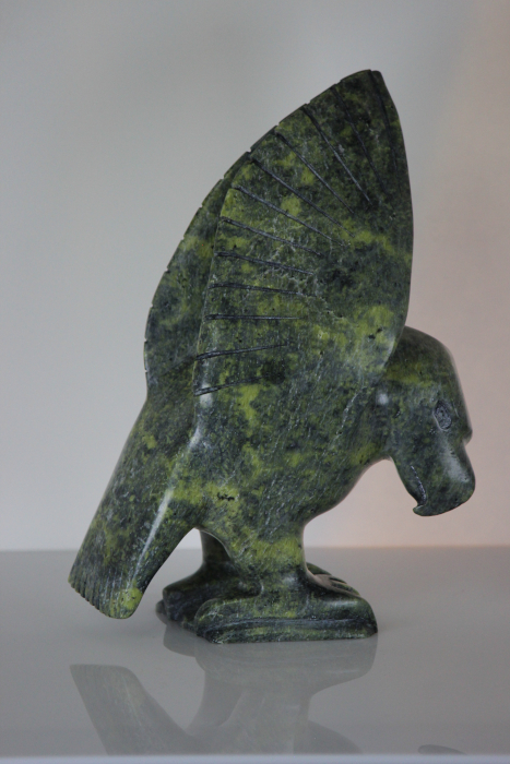 Eagle by Kakee Ningeosiaq from Cape Dorset - Kinngait