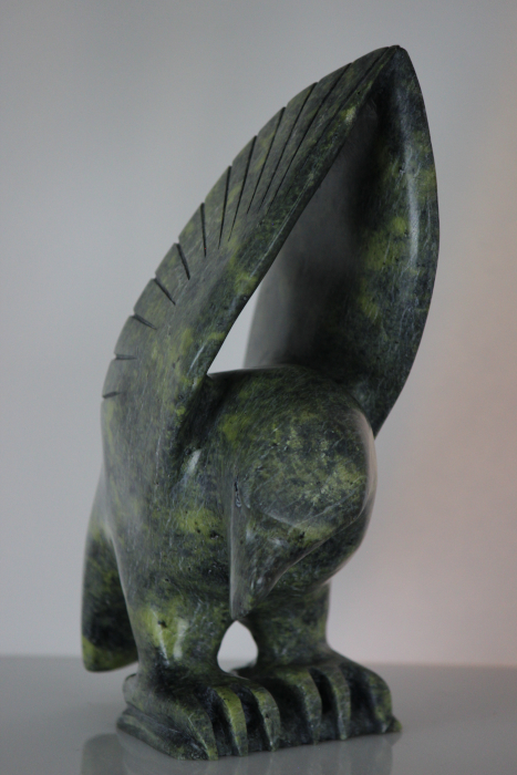 Eagle by Kakee Ningeosiaq from Cape Dorset - Kinngait