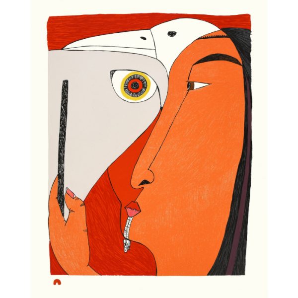 # Your Story by Ningiukulu Teevee from the 2022 Dorset Print Collection
