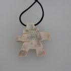 Bone Inuksuk Pendant from Nunavut