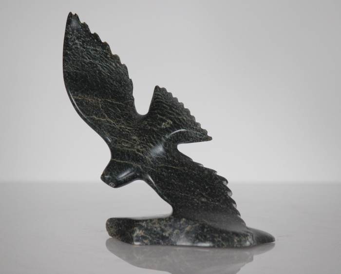 Winged Bird by Lucassie Etungat from Iqaluit