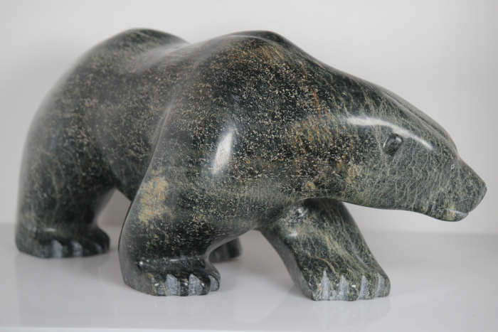 Walking Bear by Lucassie Etungat from Iqaluit