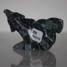 Swimming Bear by Ottokie Samayualie from Cape Dorset / Kinngait