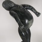 Gymnast by Isaaci Etidloie from Cape Dorset - Kinngait