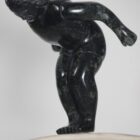 Gymnast by Isaaci Etidloie from Cape Dorset - Kinngait