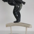 Gymnast by Isaaci Etidloie from Cape Dorset - Kinngait