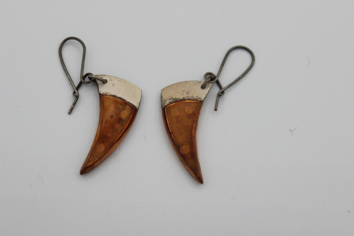 Copper Earrings from Baker Lake