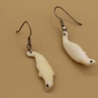 Ivory Seals Earrings by Isabelle Kridluar from repulse Bay - Naujaat