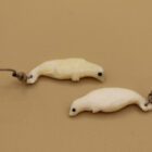 Ivory Seals Earrings by Isabelle Kridluar from repulse Bay - Naujaat