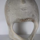 Whalebone Vertebra Head by Unknown