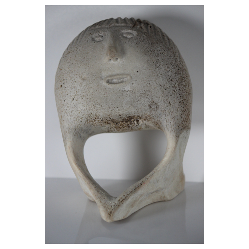 Whalebone Vertebra Head by Unknown