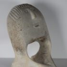 Whalebone Vertebra Head by Unknown