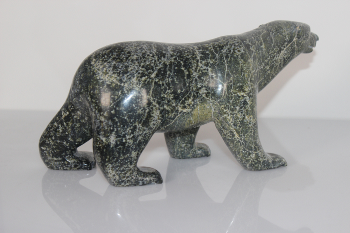 Walking Bear by Tim Pee from Cape Dorset - Kinngait