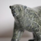 Walking Bear by Tim Pee from Cape Dorset - Kinngait