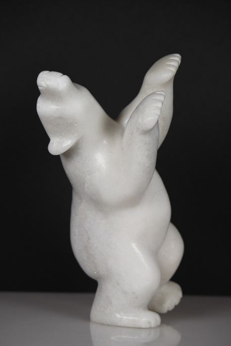 Two Way Dancing Bear by Ottokie Ashoona from Cape Dorset - Kinngait