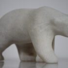 Walking Bear by Tony Oqutaq from Cape Dorset - Kinngait