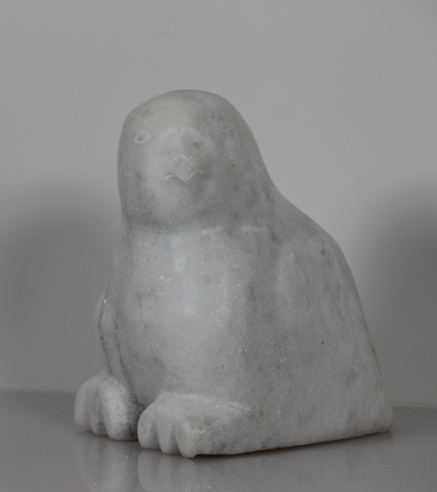 Bird (Owl?) by Ningeosiaq Ashoona from Cape Dorset - Kinngait