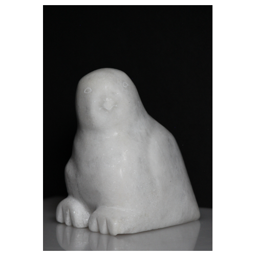 Bird (Owl?) by Ningeosiaq Ashoona from Cape Dorset - Kinngait