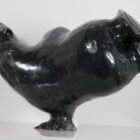 Balancing Bear by Kellipalik Etidloie from Kinngait - Cape Dorset