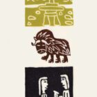 Scenes by Pitsiulaq Qimirpik from the 2024 Dorset Print Collection