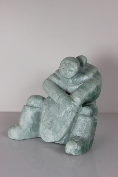 Mother and Child by Willie Ittulak from Kuujjuaq