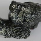 Owls by Joanassie Manning from Kinngait-Cape Dorset