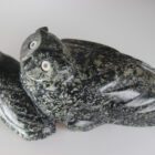 Owls by Joanassie Manning from Kinngait-Cape Dorset