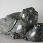Owls by Joanassie Manning from Kinngait-Cape Dorset
