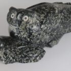Owls by Joanassie Manning from Kinngait-Cape Dorset