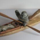 Kayak by Cornelius Bonnetplume from Inuvik, Northwest Territories