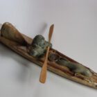 Kayak by Cornelius Bonnetplume from Inuvik, Northwest Territories