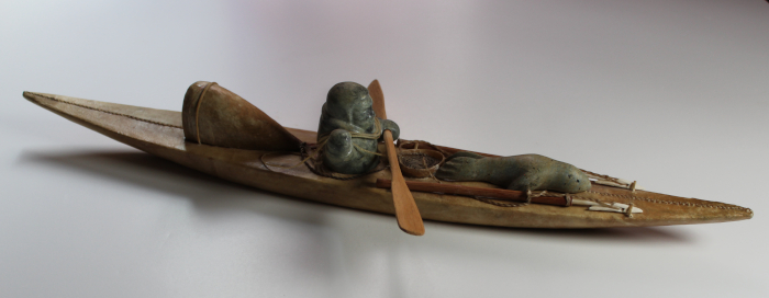 Kayak by Cornelius Bonnetplume from Inuvik, Northwest Territories