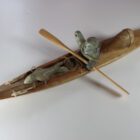 Kayak by Cornelius Bonnetplume from Inuvik, Northwest Territories