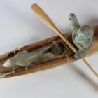 Kayak by Cornelius Bonnetplume from Inuvik, Northwest Territories