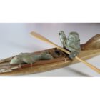 Kayak by Cornelius Bonnetplume from Inuvik, Northwest Territories