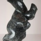 Dancing Bear by Qaraq Nungusuituk from Cape Dorset - Kinngait-Iqaluit